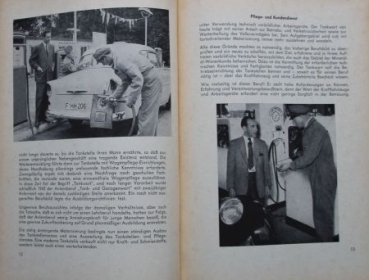 Schwabe "Der Tankwart" Gasstation-Schoolbook 1955 (9265)